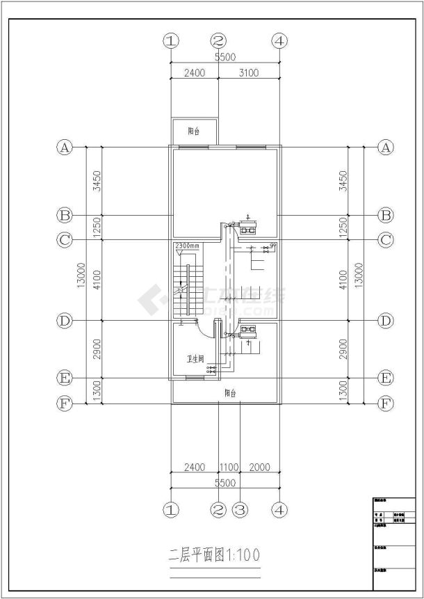 某别墅小型地源热泵系统CAD施工参考示意图-图二