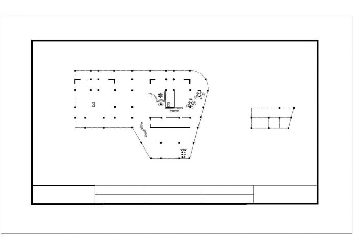 最新幼儿园平面规划设计cad图纸_图1