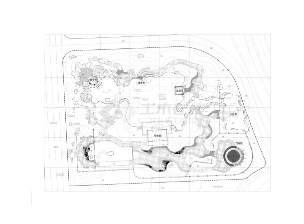 森博园修建工程 景观设计 景施- 平面-图二