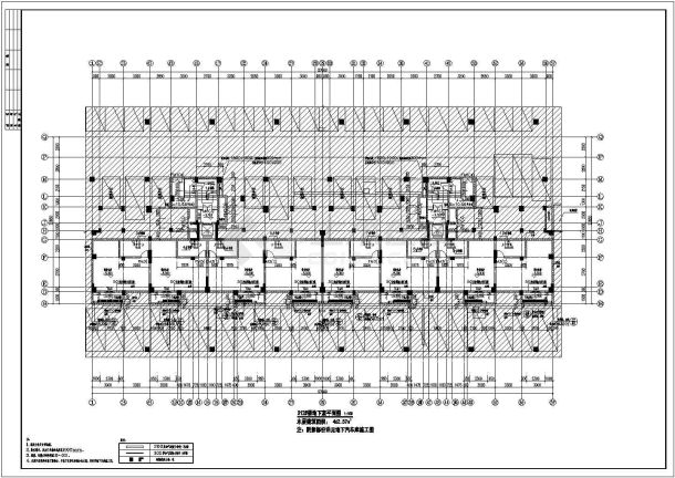 六层框剪结构花园洋房施工图全套（31张图）-图二