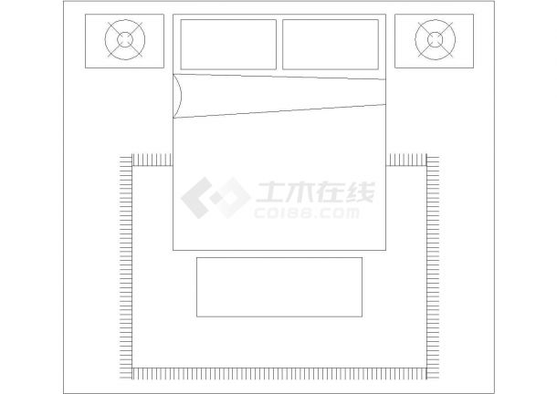 最新室内装修设计常用基本cad图块-图一