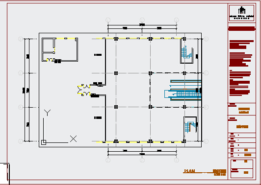 某地川菜餐馆室内装饰CAD平面布置参考图