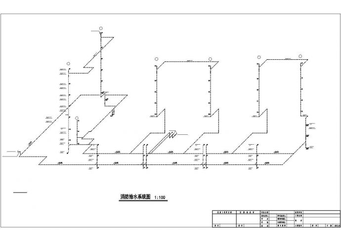 【哈尔滨】某小高层住宅楼给排水设计方案图_图1