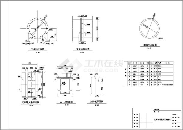 【上海】某电站压力钢管设计图全套-图二