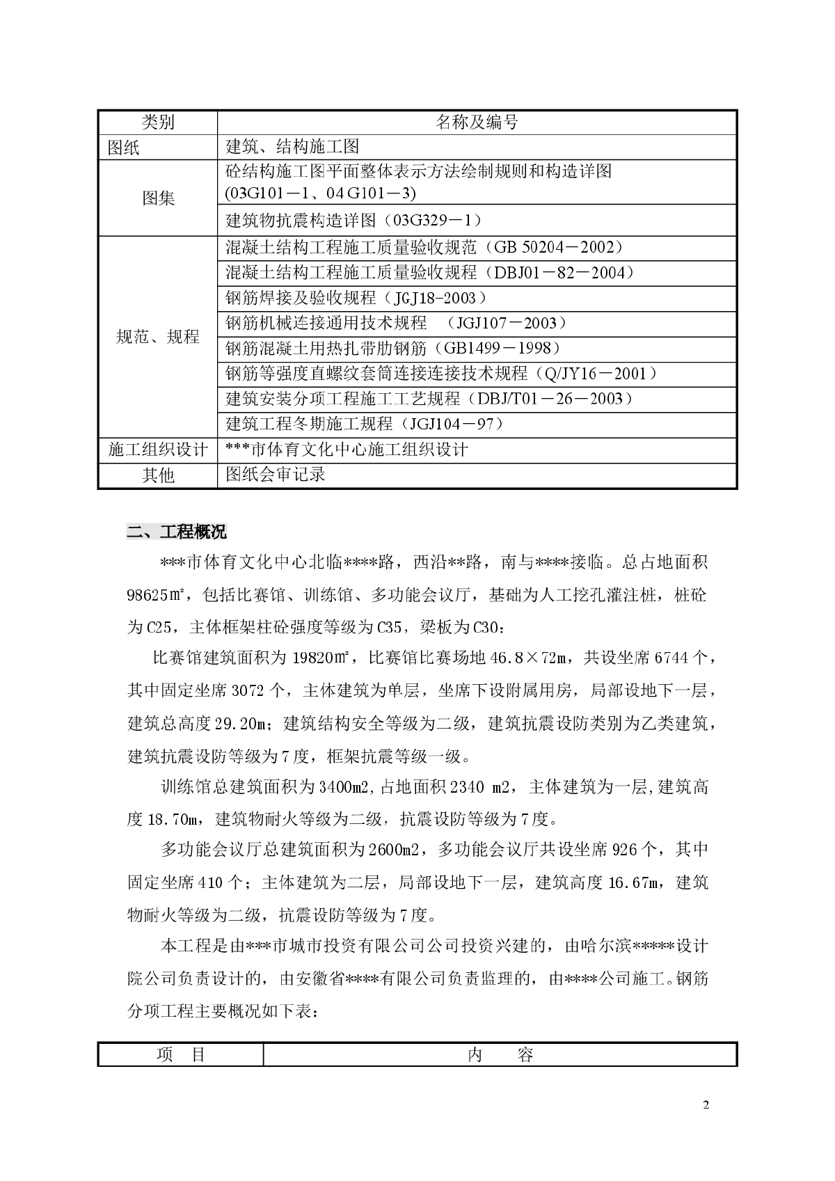 安徽某体育馆钢筋工程施工方案（直螺纹套筒连接 电渣压力焊 闪光对焊）-图二