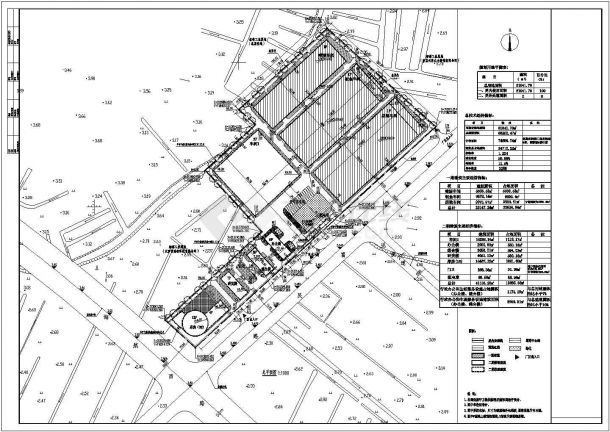 某地工业厂区规划设计CAD参考图-图二