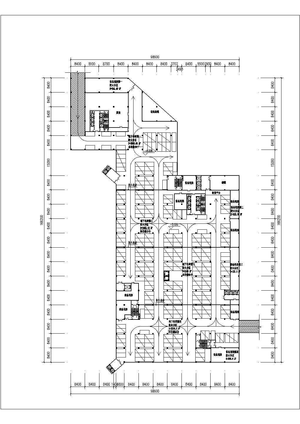 超高层商业综合体办公楼酒店建筑施工图