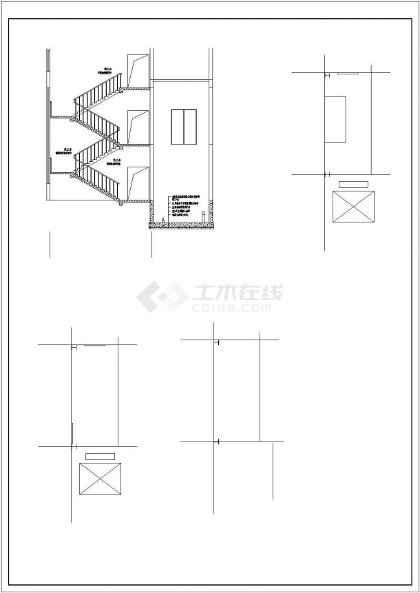 【青岛】某钢框架厂房建筑、结构图-图二