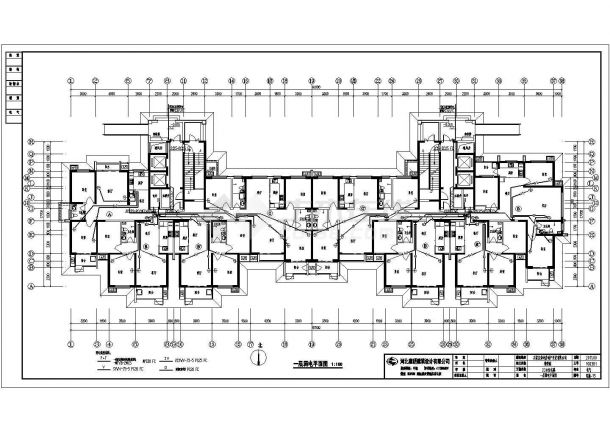 某小区33层住宅楼电气施工图-图二