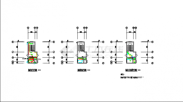 【河南】某地一小区11层商住楼电气全套图纸（新火规）-图二