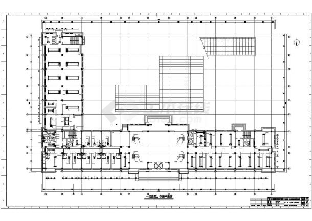 【浙江】某九层综合楼空调工程设计图-图二
