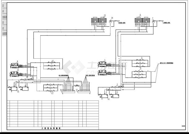 云南昭通市某1#商场及地下负一层超市中央空调设计-图二