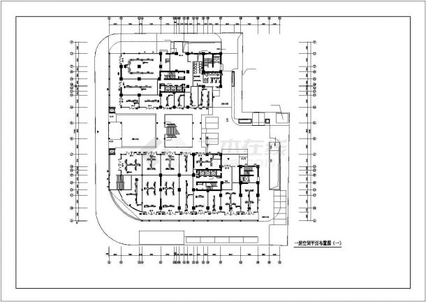 某地聚宝都市华庭中央空调设计施工图-图一