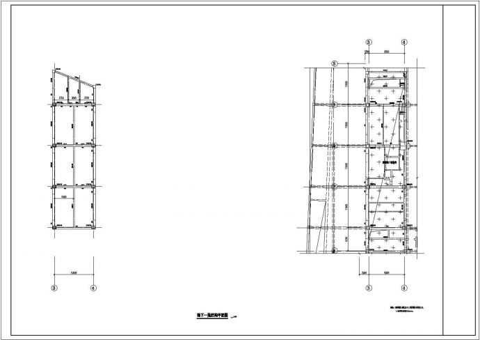 某大型商业综合体大跨度钢结构连廊结构图_图1