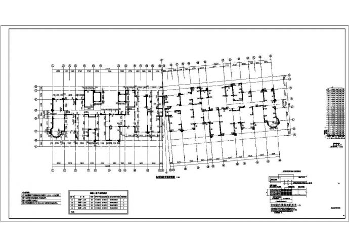 某7度区22层剪力墙结构住宅楼结构施工图_图1