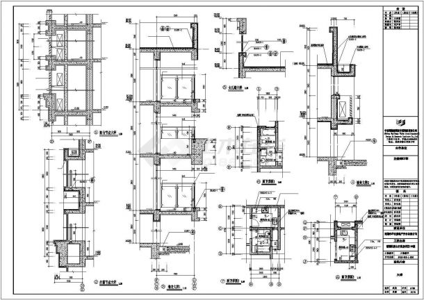 12号高层住宅楼建筑CAD示意图-图二