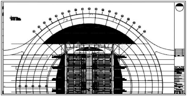 主站屋7.5米标高电气施工CAD图.dwg-图一