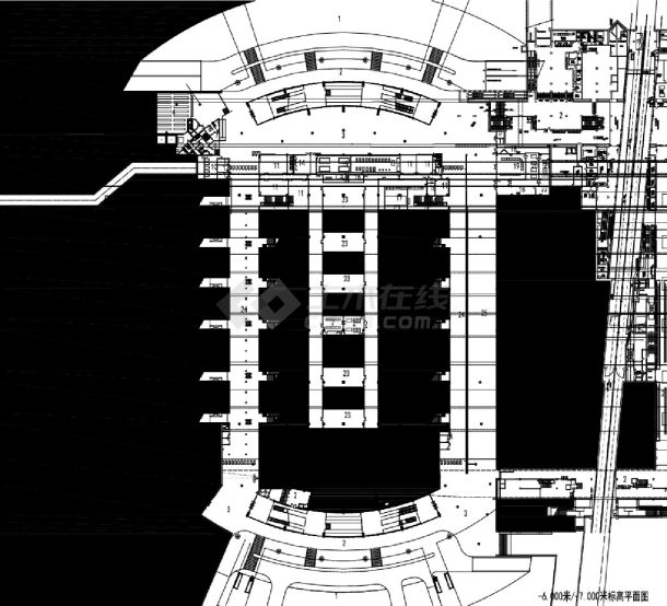 -6.00～-7.00标高平面CAD图.dwg-图一