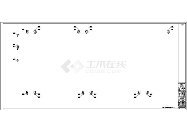 某丙类厂房暧通、防排烟设计图纸-图一