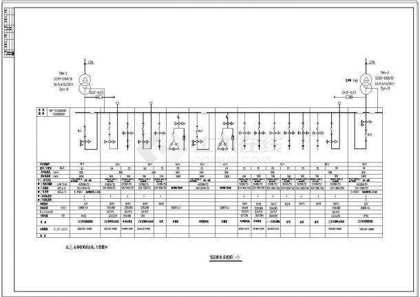 29层强弱电消防电配电房全套设计施工图-图二