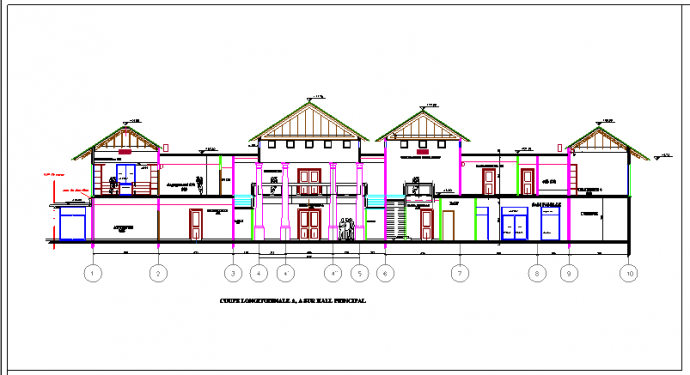 总统别墅建筑设计施工图（英文版本）_图1