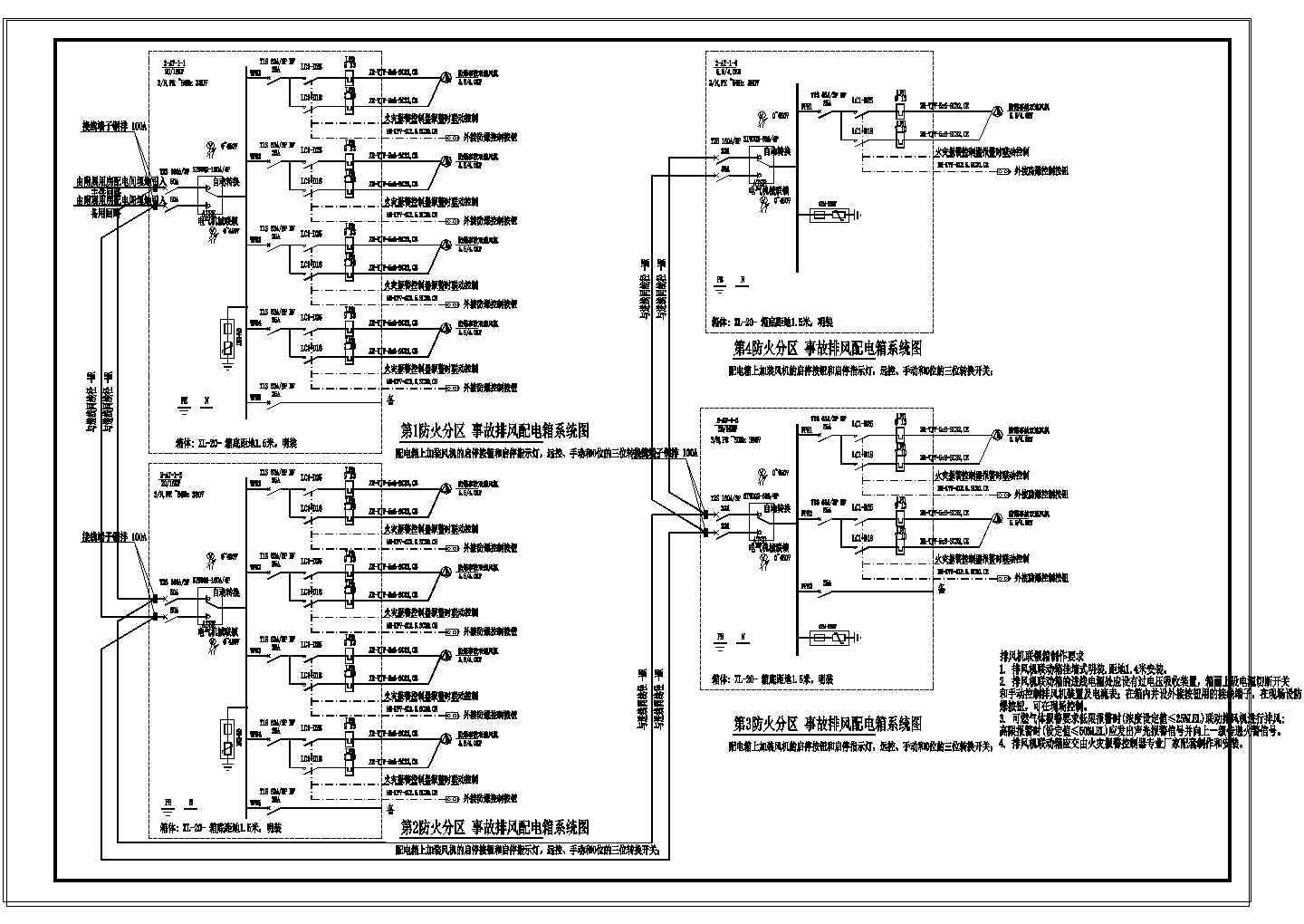 危化品库房电气设计施工图2015
