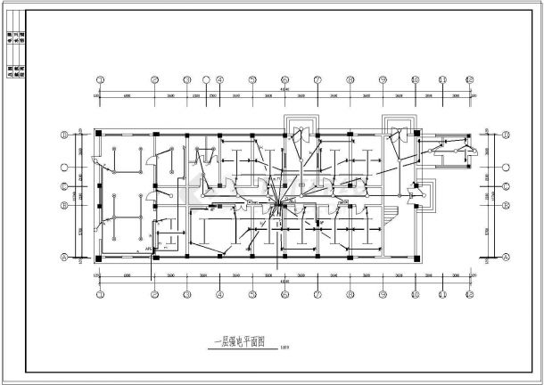 某防疫综合楼电气设计施工图（7张）-图一