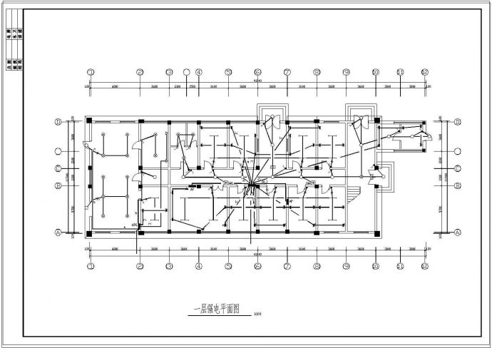 某防疫综合楼电气设计施工图（7张）_图1