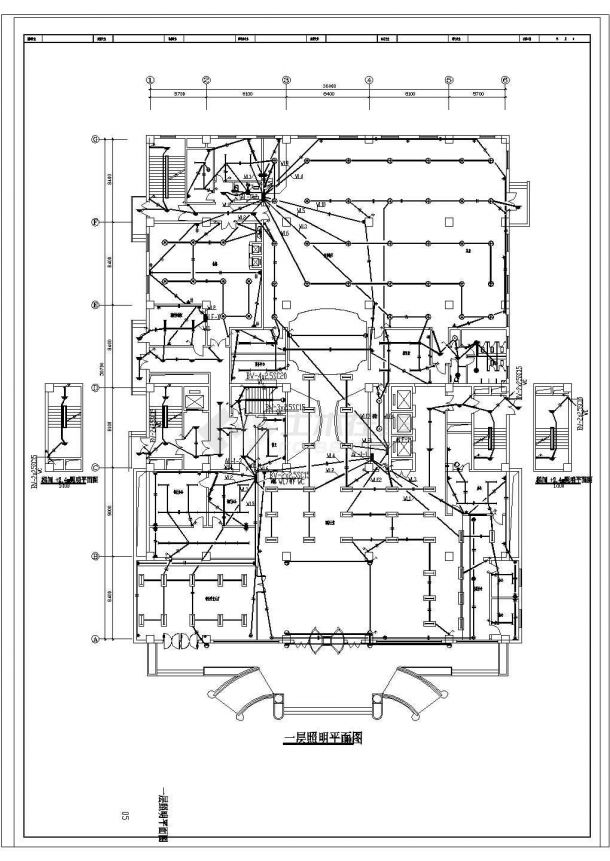 【江苏】某高层宾馆电气设计图（共11张）-图一