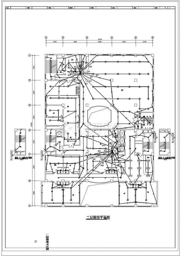 【江苏】某高层宾馆电气设计图（共11张）-图二