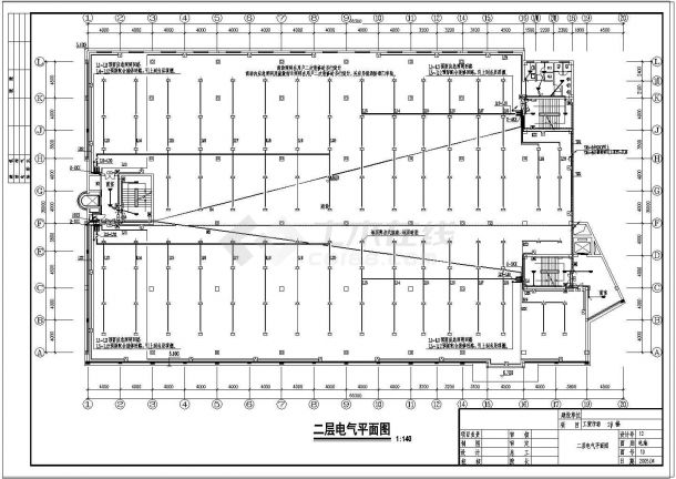 某综合楼工程电气施工图（含设计说明）-图二