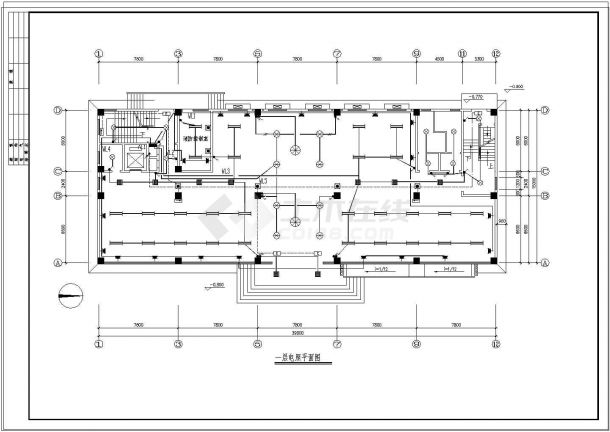 某办公综合楼电气设计方案图（含说明）-图二