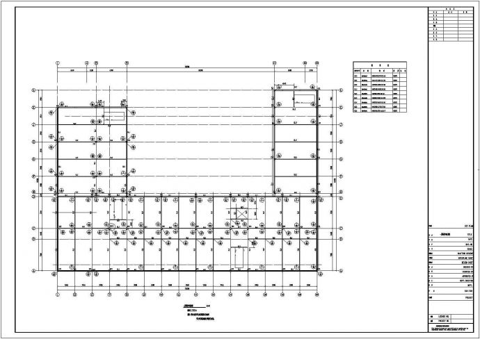 宾馆会所钢框架结构设计施工图纸_图1
