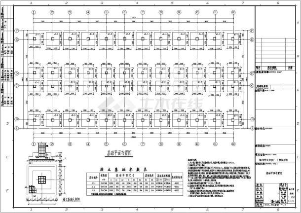 五层框架结构寄宿制学校学生宿舍结构施工图-图二