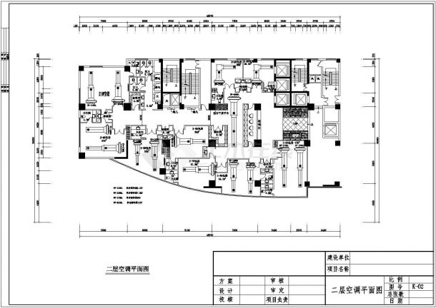 【长沙】某酒楼空调系统设计施工图纸-图二