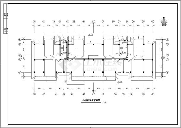 某地多层住宅楼工程电气设计施工图-图一