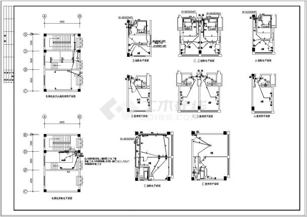 某综合楼电气设计施工图（含设计说明）-图二