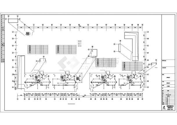 某市科技大学电气设计CAD布置图-图二