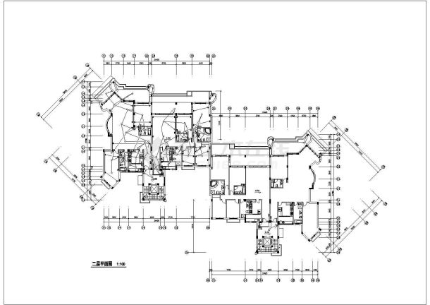 某住宅楼强电设计施工图（共6张）-图二
