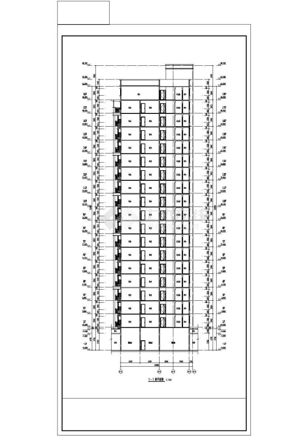 【长垣】某小区18层住宅建筑施工图-图二