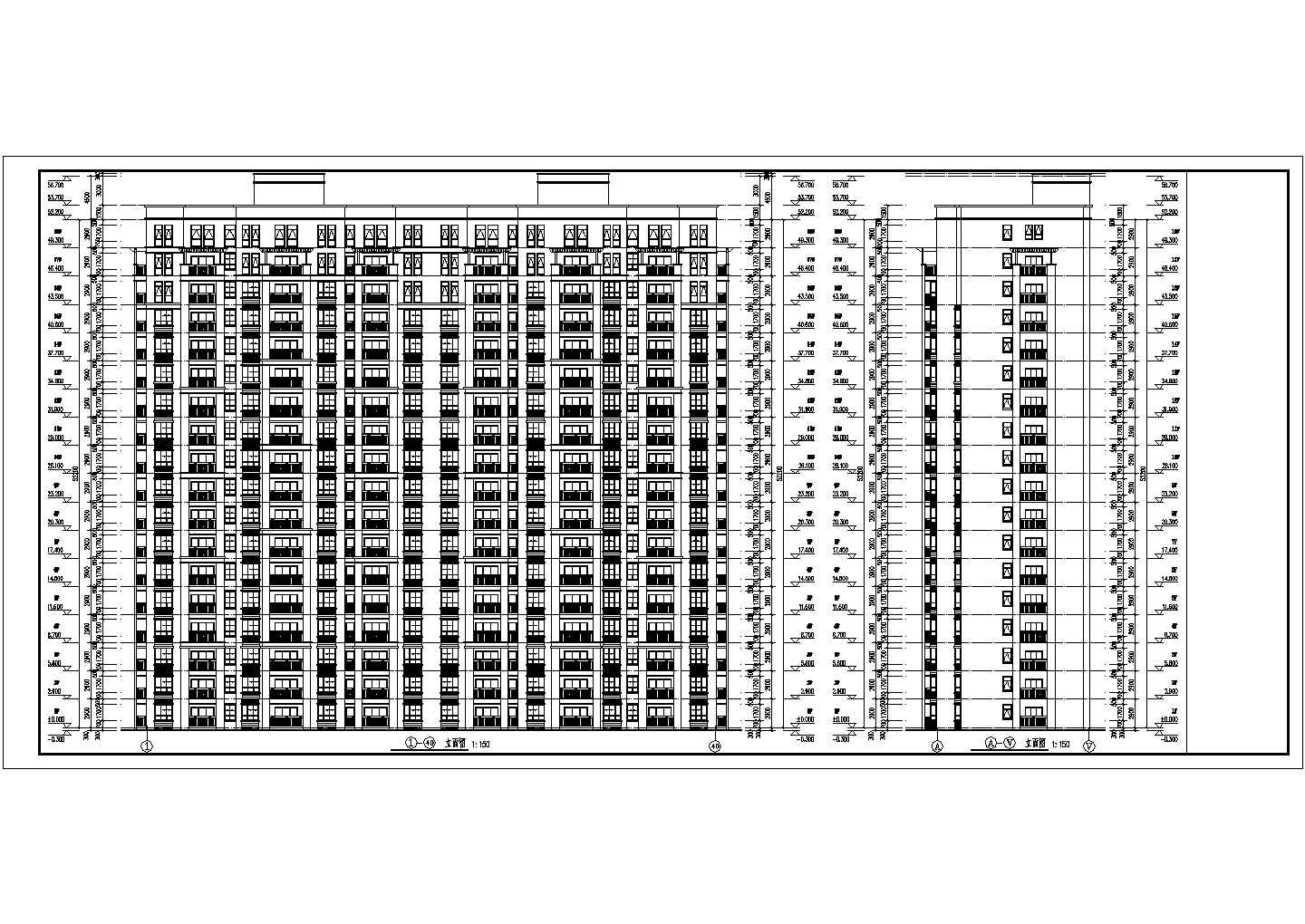 【长垣】某小区18层住宅建筑施工图