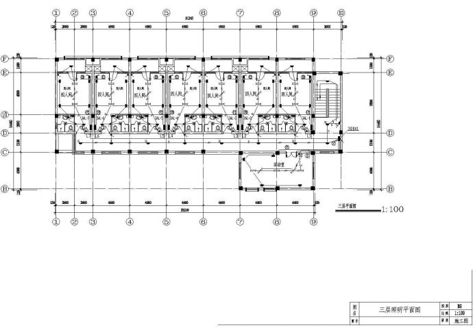 某地宿舍楼电气设计方案详细施工图_图1
