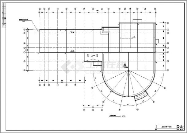 某地宿舍楼电气设计方案详细施工图-图二