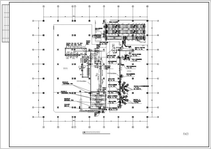 某地工厂车间电气设计施工图（全集）_图1