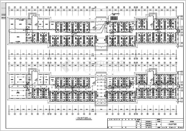 某地宿舍楼电气设计施工方案图（共5张）-图二