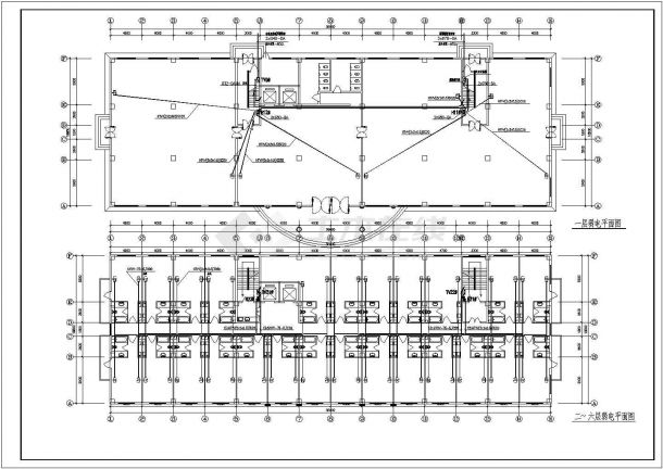 某地宿舍楼电气设计施工图（全集）-图二