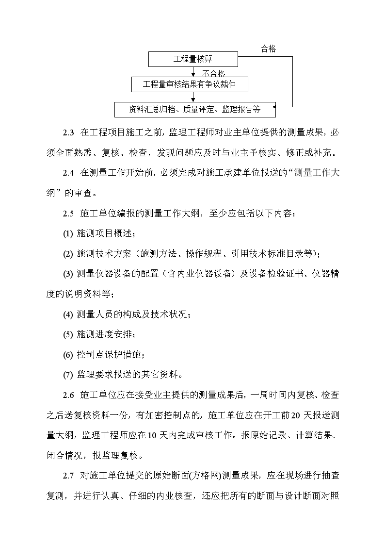 [重庆]住宅小区施工测量监理实施细则-图二