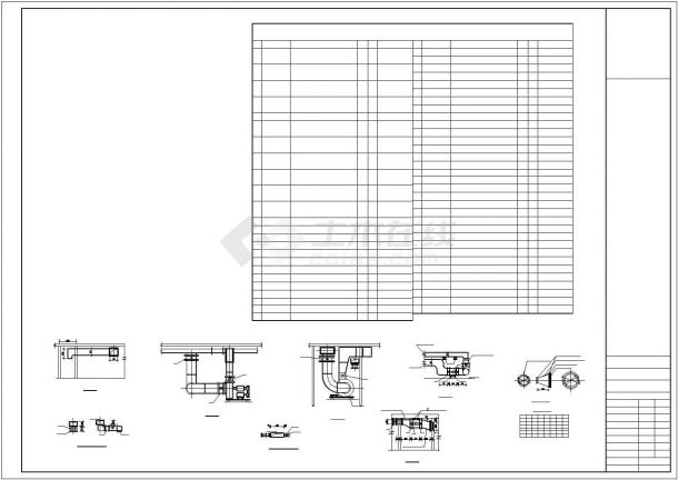 【鞍山】某广场放排烟系统设计施工图-图二