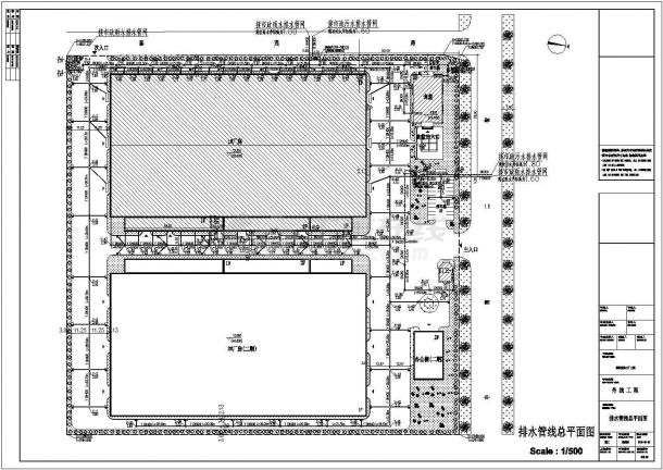 【天津】某公司热网平面设计施工图-图一