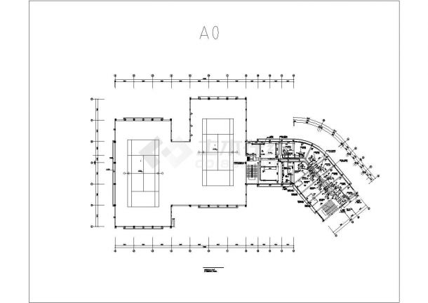 【河南】某职工活动中心空调设计图纸-图二
